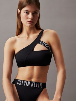 Calvin Klein Swimwear INTENSE POWER BANDEAU - Bikini top - black