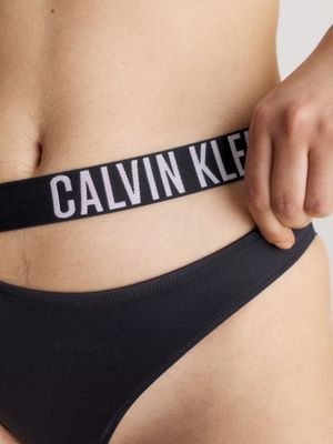 Calvin Klein Intense Power Brazilian Bikini Brief - Black/White
