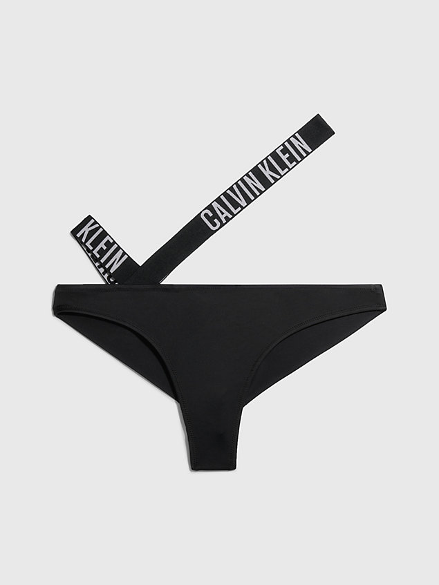 black brazilian bikini bottoms - intense power for women calvin klein