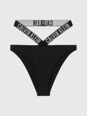 Brazilian bikini bottom black calvin clearance klein