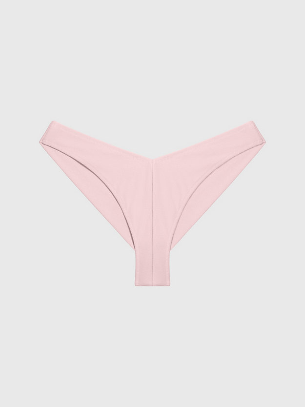 dreamy pink brazilian bikini briefs - ck texture for women calvin klein