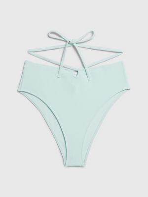 Mint green high hot sale waisted bikini