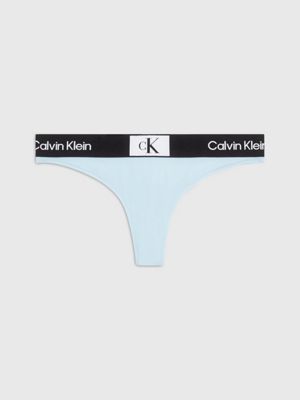 Calvin klein shop blue thong