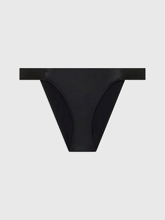 black brazilian bikini bottoms - ck refined for women calvin klein