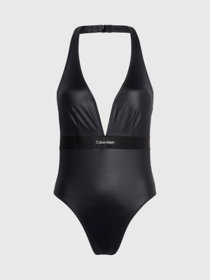 Plunge Swimsuit - CK Refined Calvin Klein® | KW0KW02271BEH