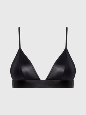 Calvin Klein Bralette Bikini Top In Black – Mish