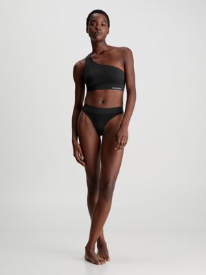 Calvin klein bikini top black online