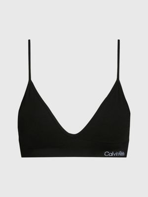 Calvin Klein Triangle Women's Bikini Top Black KW0KW02038 - Scarpe