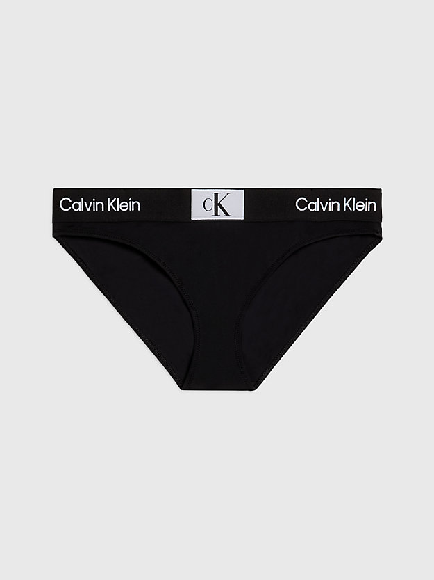 pvh black bikini bottoms - ck96 for women calvin klein