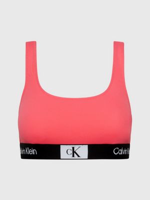 Calvin Klein CK One Brazilian Bikini Checkers Block Logo Print + QF5834-007  - Free Shipping at Largo Drive