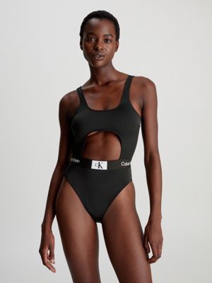 Cut Out Swimsuit CK96 Calvin Klein KW0KW02357BEH