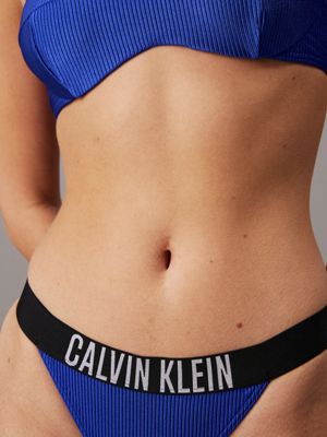 midnight lagoon brazilian bikini bottoms - intense power for women calvin klein