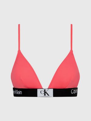 Calvin Klein CK One Brazilian Bikini Checkers Block Logo Print + QF5834-007  - Free Shipping at Largo Drive