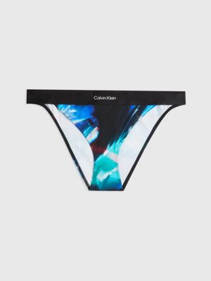 Calvin Klein Swimwear THONG BRAZILIAN - Bikini bottoms - black