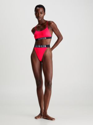 Calvin Klein Women's high rise thong bikini set