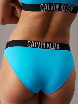 bash blue bikini bottoms - intense power for women calvin klein