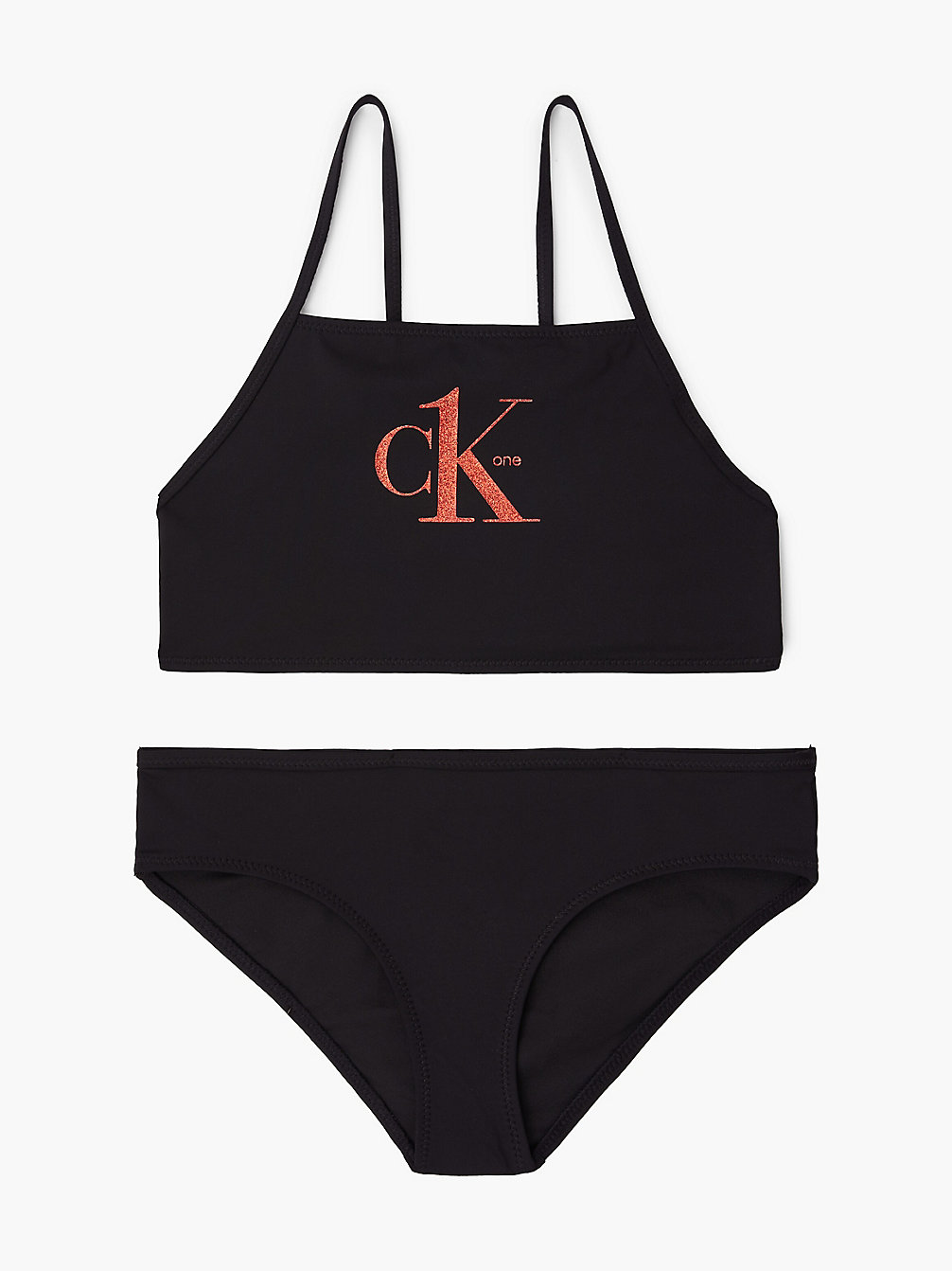 Completo Bikini Bambina Con Brassière - Y2ck One > PVH BLACK > undefined girls > Calvin Klein