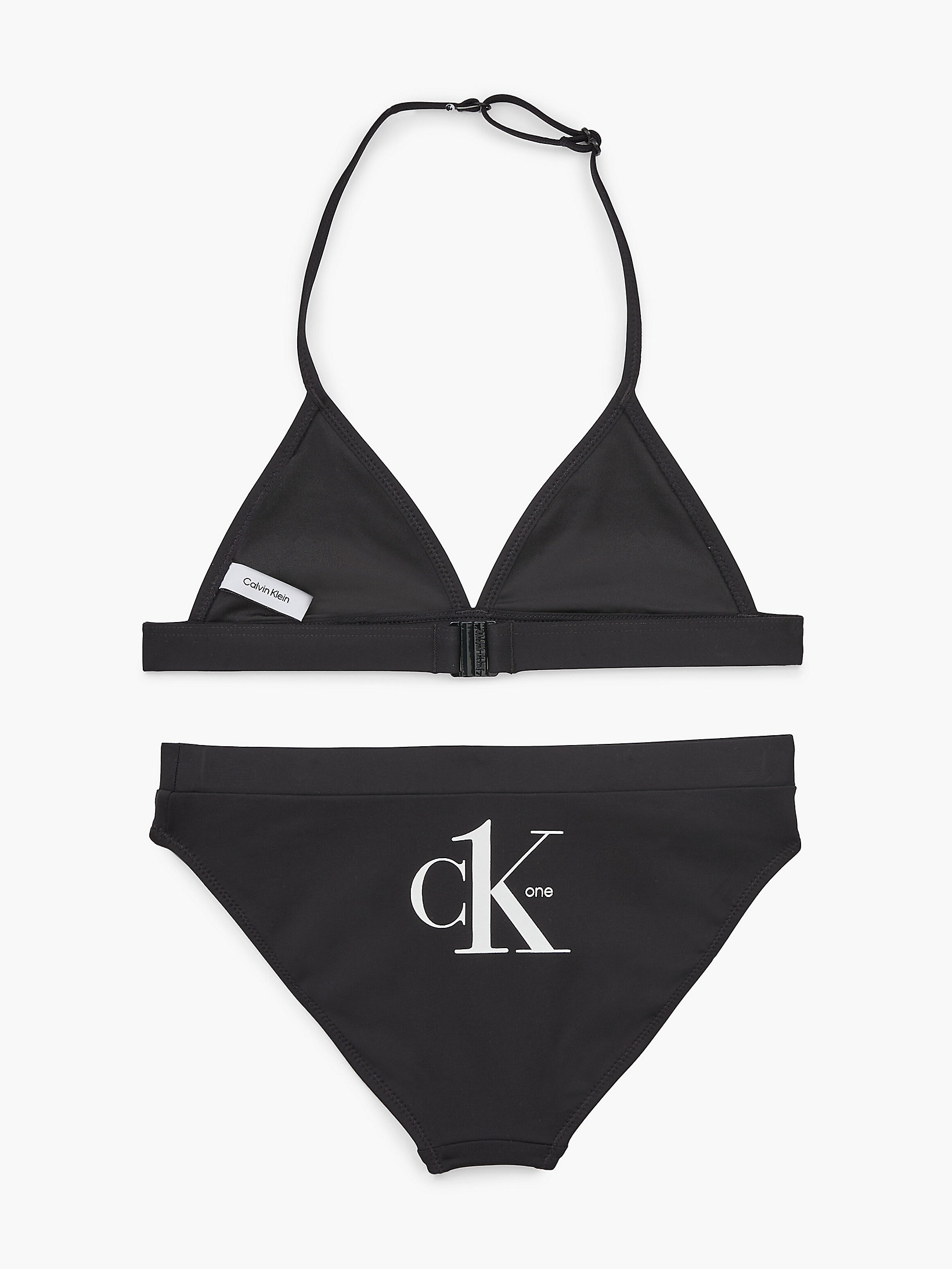 CK One Calvin Klein Bambina Sport & Swimwear Costumi da bagno Bikini Bikini a Triangolo Completo bikini a triangolo bambina 