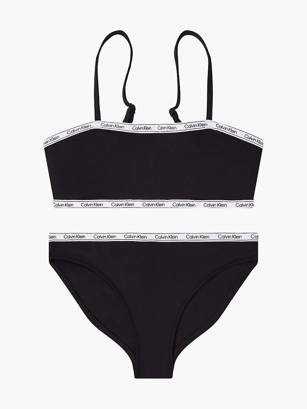 PVH BLACK > Bikini-Set Mit Bralette Für Mädchen - Logo Tape > undefined Maedchen - Calvin Klein