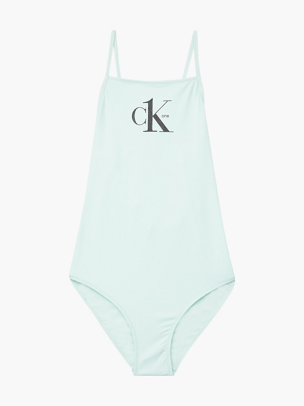 CLEAR SEAFOAM Girls Swimsuit - Y2ck One undefined girls Calvin Klein
