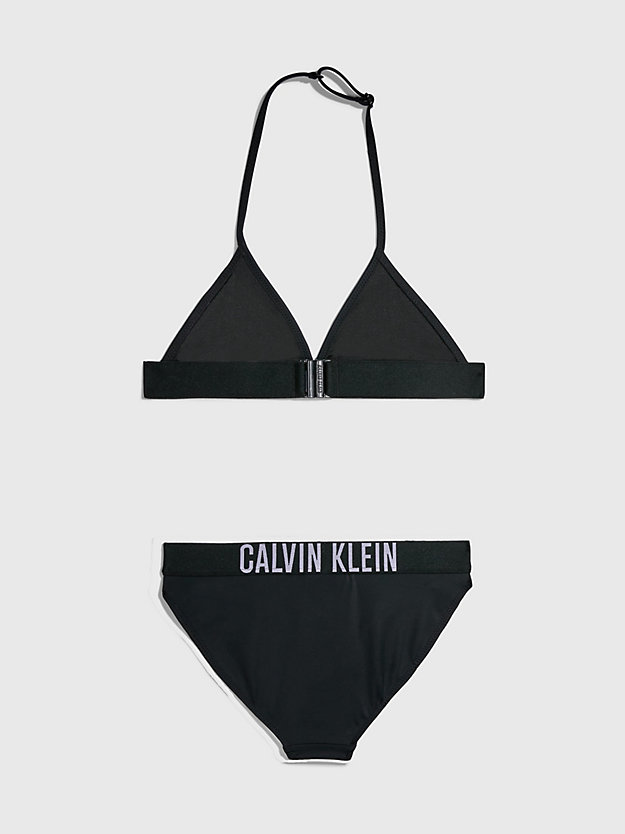PVH BLACK Girls Triangle Bikini Set - Intense Power for girls CALVIN KLEIN