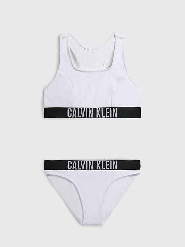 PVH CLASSIC WHITE Girls Bralette Bikini Set - Intense Power for girls CALVIN KLEIN