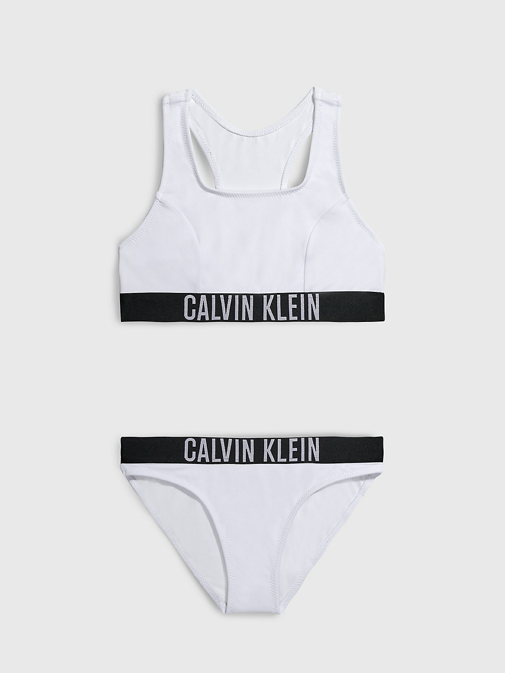 Completo Bikini Bambina A Brassière - Intense Power > PVH CLASSIC WHITE > undefined bambina > Calvin Klein