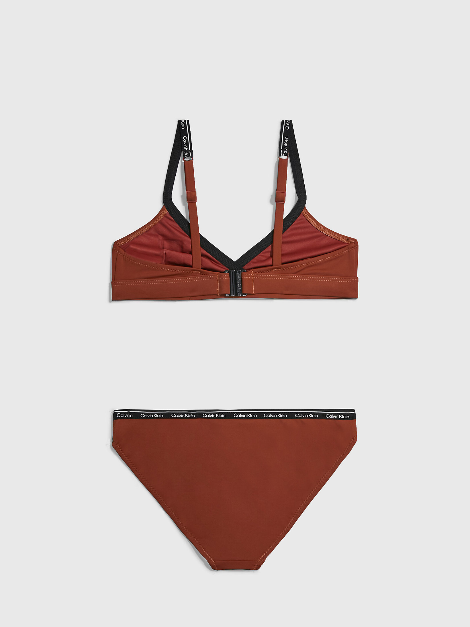 Girls Triangle Bikini Set - Logo Tape Calvin Klein® | KY0KY00030XNM