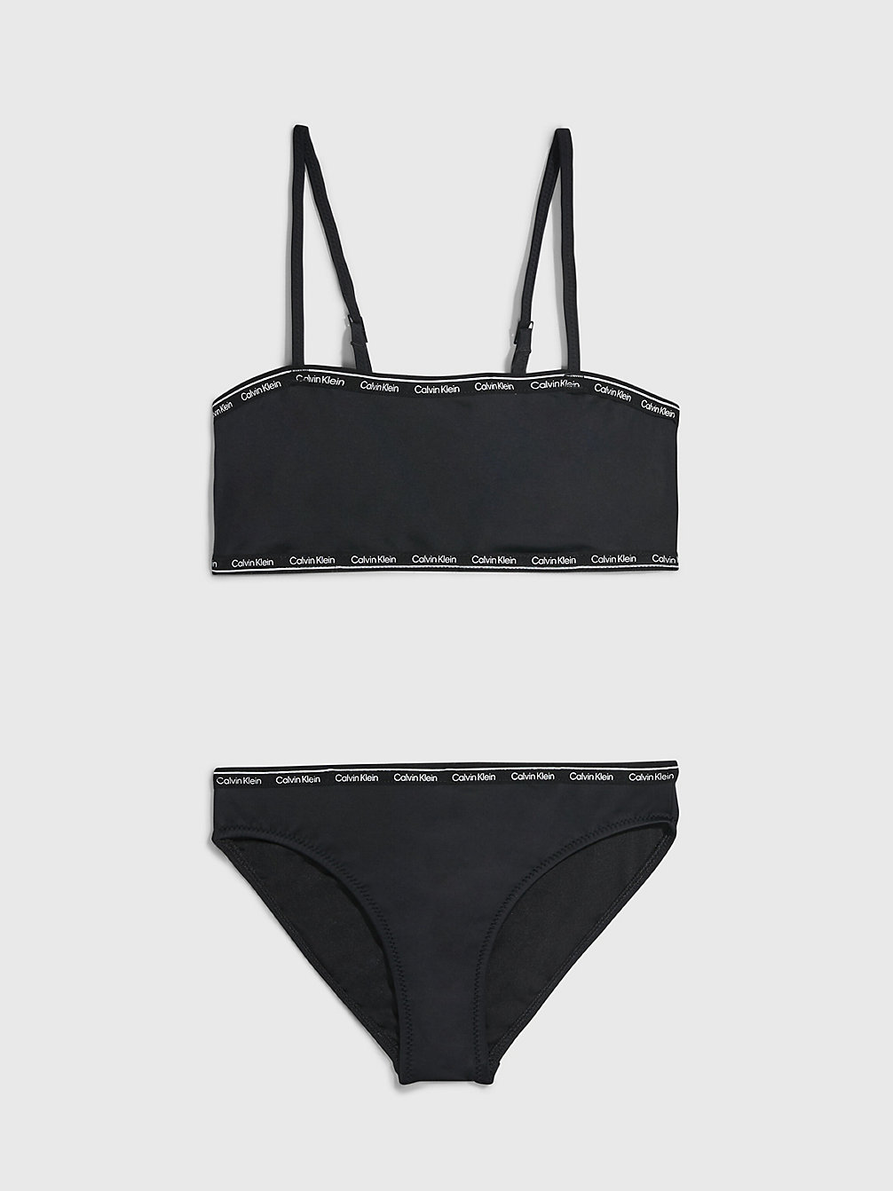 PVH BLACK Bikini-Set Mit Bralette Für Mädchen - Logo Tape undefined girls Calvin Klein
