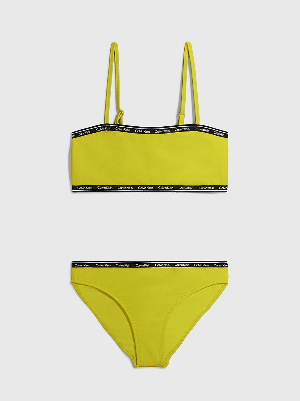 LEMONADE YELLOW Bikini-Set Mit Bralette Für Mädchen - Logo Tape undefined girls Calvin Klein