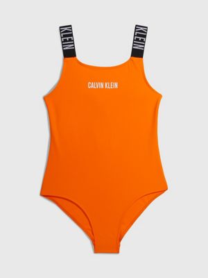 Australië Atletisch wazig Meisjesbadpak - Intense Power Calvin Klein® | KY0KY00032SEA