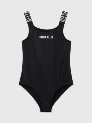 Calvin Klein Girls' Intense Power Bikini Set In Pvh Black - FREE