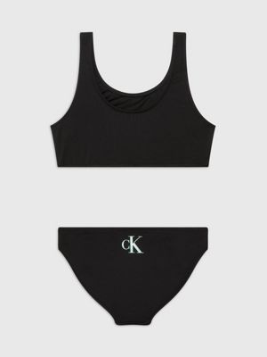 Girls Bralette Bikini Set Ck Monogram Calvin Klein® Ky0ky00067beh 3226