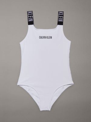 white girls swimsuit - intense power for girls calvin klein jeans