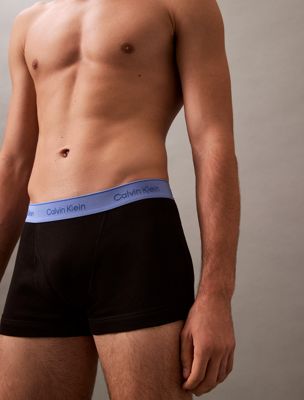 b-blk 5 pack trunks - 100% cotton for men calvin klein