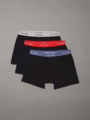  molten wbs 3 pack slim fit boxers - icon cotton stretch for men calvin klein