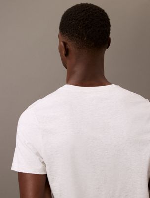 shoreline 3 pack t-shirts - 100% cotton for men calvin klein
