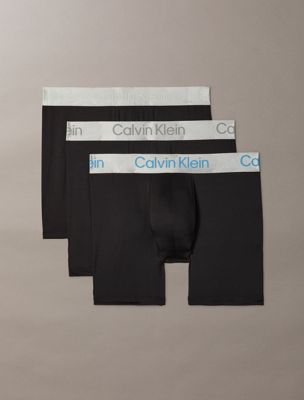 multi 3 pack boxer briefs - micro stretch for men calvin klein