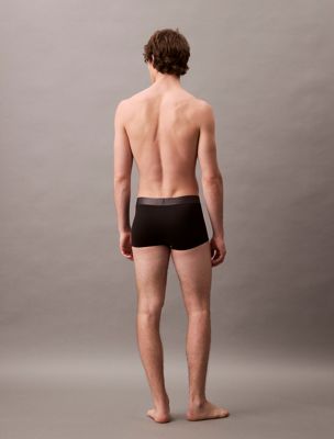 black low rise trunks - micro stretch for men calvin klein