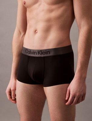 black low rise trunks - micro stretch for men calvin klein