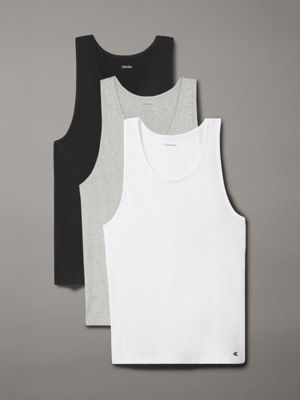 lot de 3 débardeurs d'intérieur multi pour hommes calvin klein