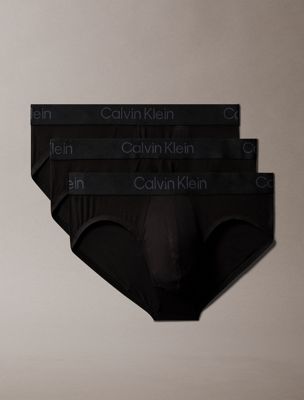  black 3 pack briefs - ultra soft modal for men calvin klein