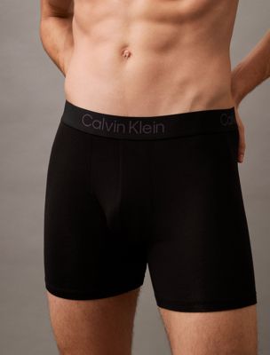 black 3 pack boxer briefs - ultra soft modal for men calvin klein