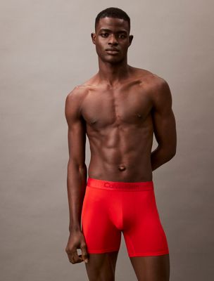 red boxer briefs - microfibre tech for men calvin klein