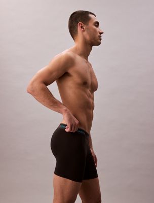 black boxer briefs - micro stretch pride for men calvin klein