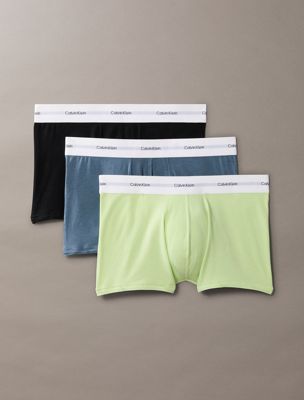  grisaille 3 pack trunks - cotton modal for men calvin klein