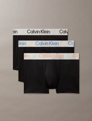 pack de 3 bóxers cortos - micro stretch multi de hombres calvin klein