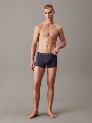 boxer aderenti in confezione da 3 - micro stretch black da uomini calvin klein