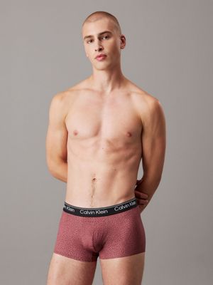 blue low rise trunks - micro stretch cooling for men calvin klein