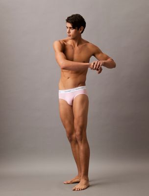 blk 5 pack briefs - icon cotton stretch for men calvin klein